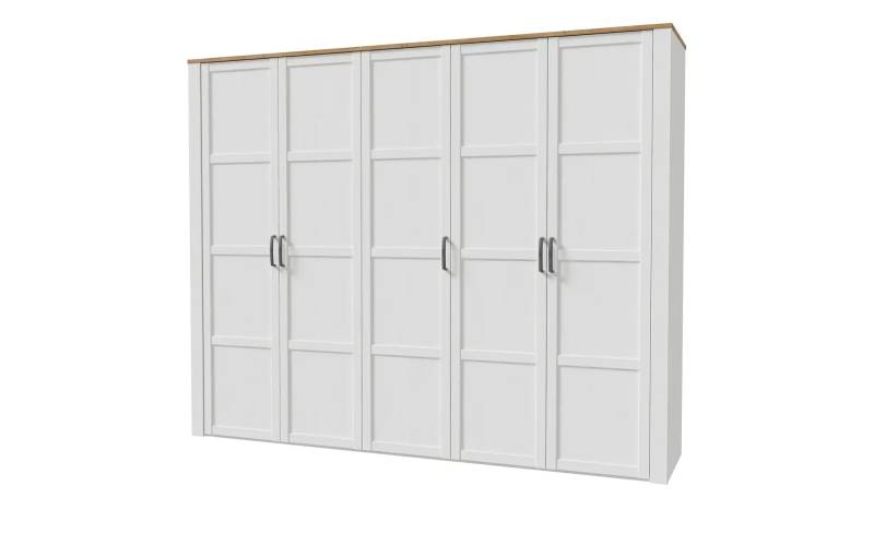 Drehtürenschrank  Toneo ¦ weiß ¦ Maße (cm): B: 265 H: 215 T: 60.0 Schränke > Kleiderschränke > Drehtürenschränke - Höffner