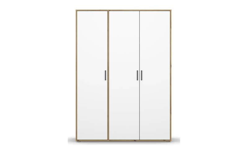 Drehtürenschrank  Yarm ¦ braun ¦ Maße (cm): B: 140 H: 194 Schränke > Kleiderschränke > Drehtürenschränke - Möbel Kraft