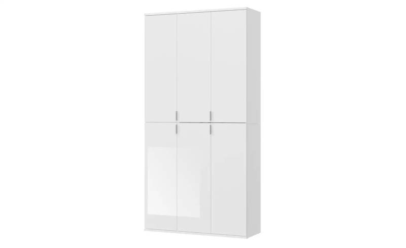 Mehrzweckschrank-Set   ¦ weiß ¦ Maße (cm): B: 91 H: 193 T: 34.0 Garderoben & Kleiderstangen > Garderobenschränke - Möbel Kraft