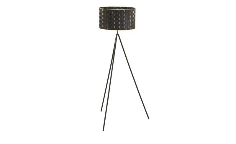 Dreibein-Stehleuchte   ¦ schwarz ¦ Maße (cm): H: 149  Ø: 45.0 Sale > Lampen-Sale - Möbel Kraft