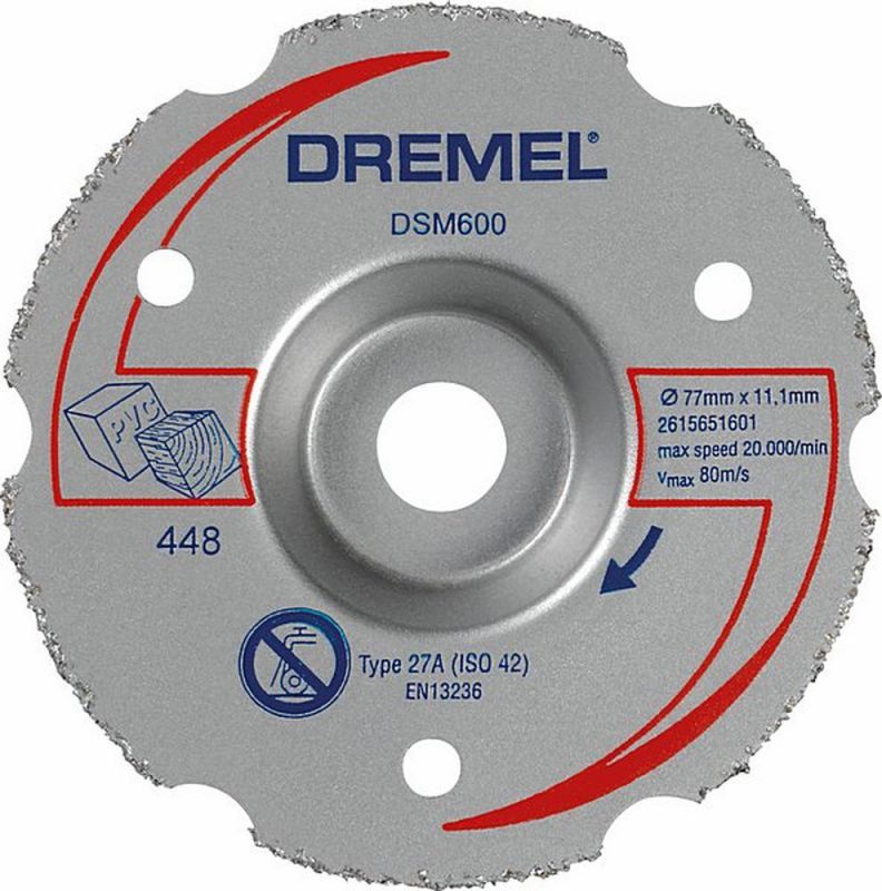 Dremel DREMEL® DSM20 Mehrzweck-Karbidtrennscheibe, DSM600 2615S600JB von Dremel