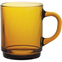Duralex - versailles amber Glas mit Henkel 260 ml orange - 6er Set Duralex - versailles amber Glas mit Henkel 260 ml orange - 6er Set von Duralex