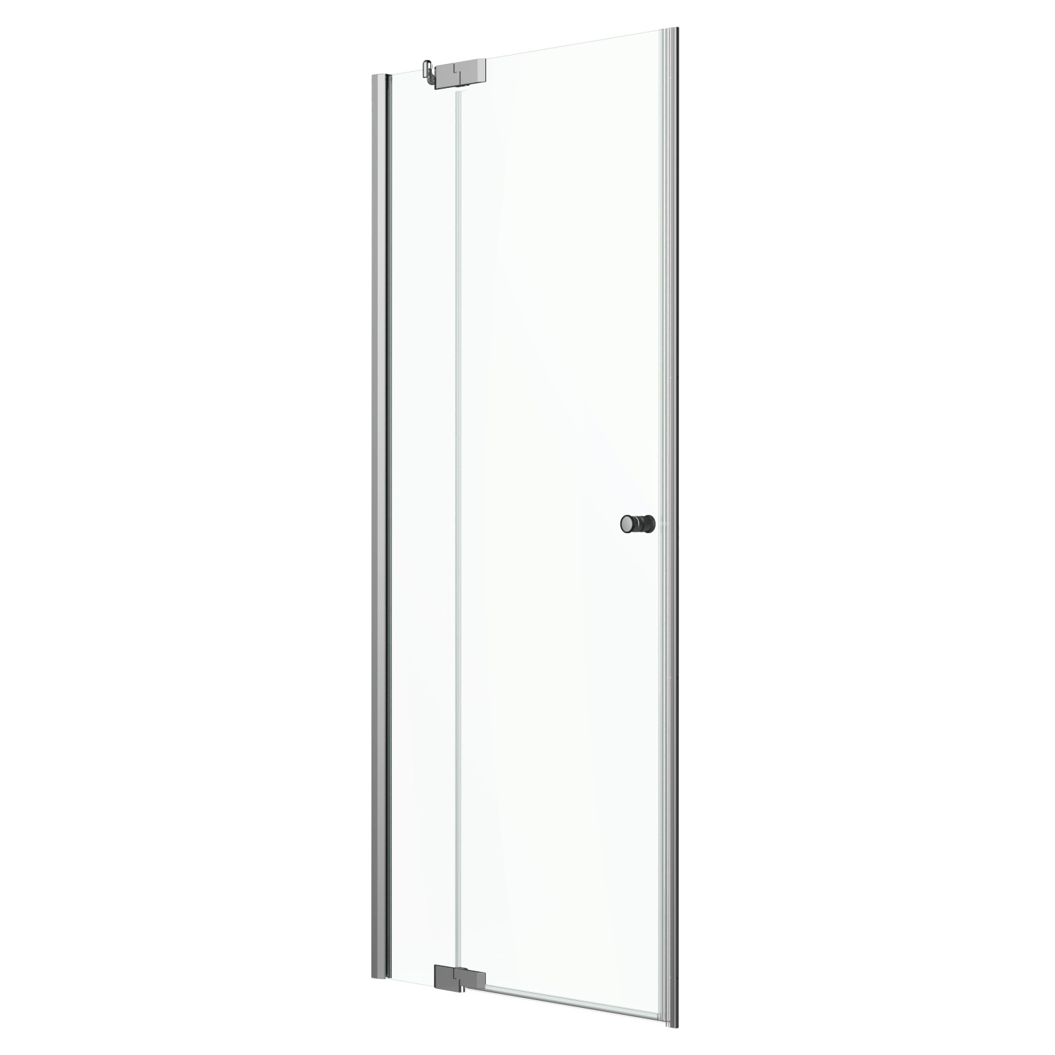 Dusch-Nischentür Brava Frame mit Festteil Chrom 100 cm x 200 cm DIN L von Tardis
