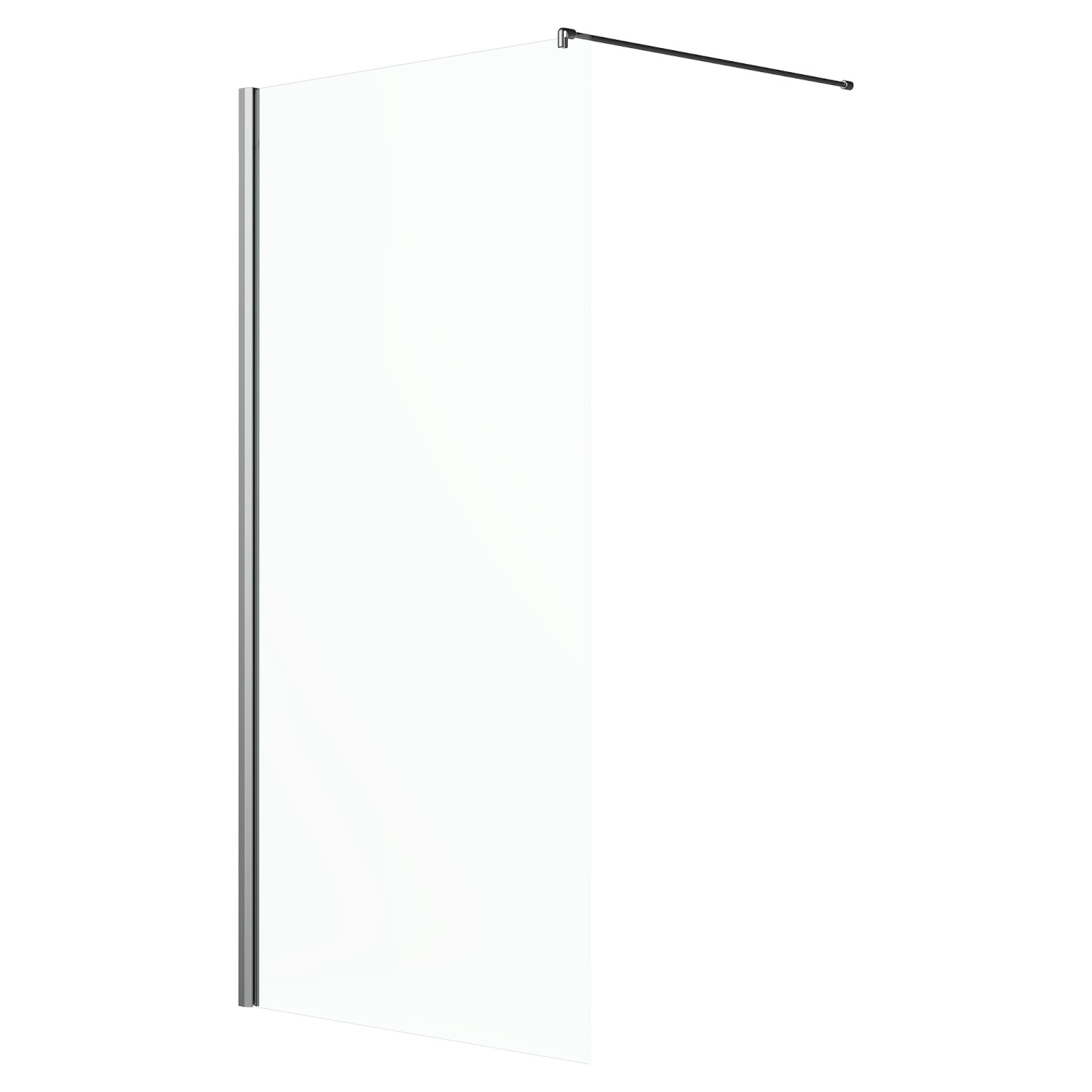 Duschabtrennung Brava Frame Walk-In Chrom 120 cm x 200 cm DIN L von Tardis