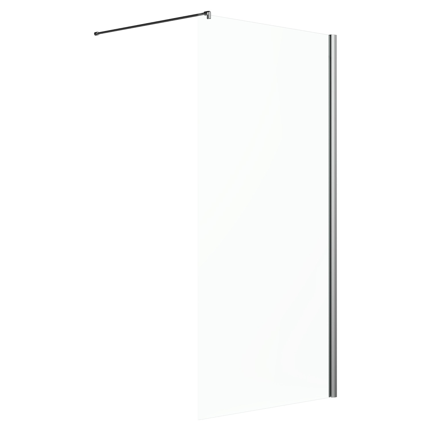 Duschabtrennung Brava Frame Walk-In Chrom 140 cm x 200 cm DIN R von Tardis