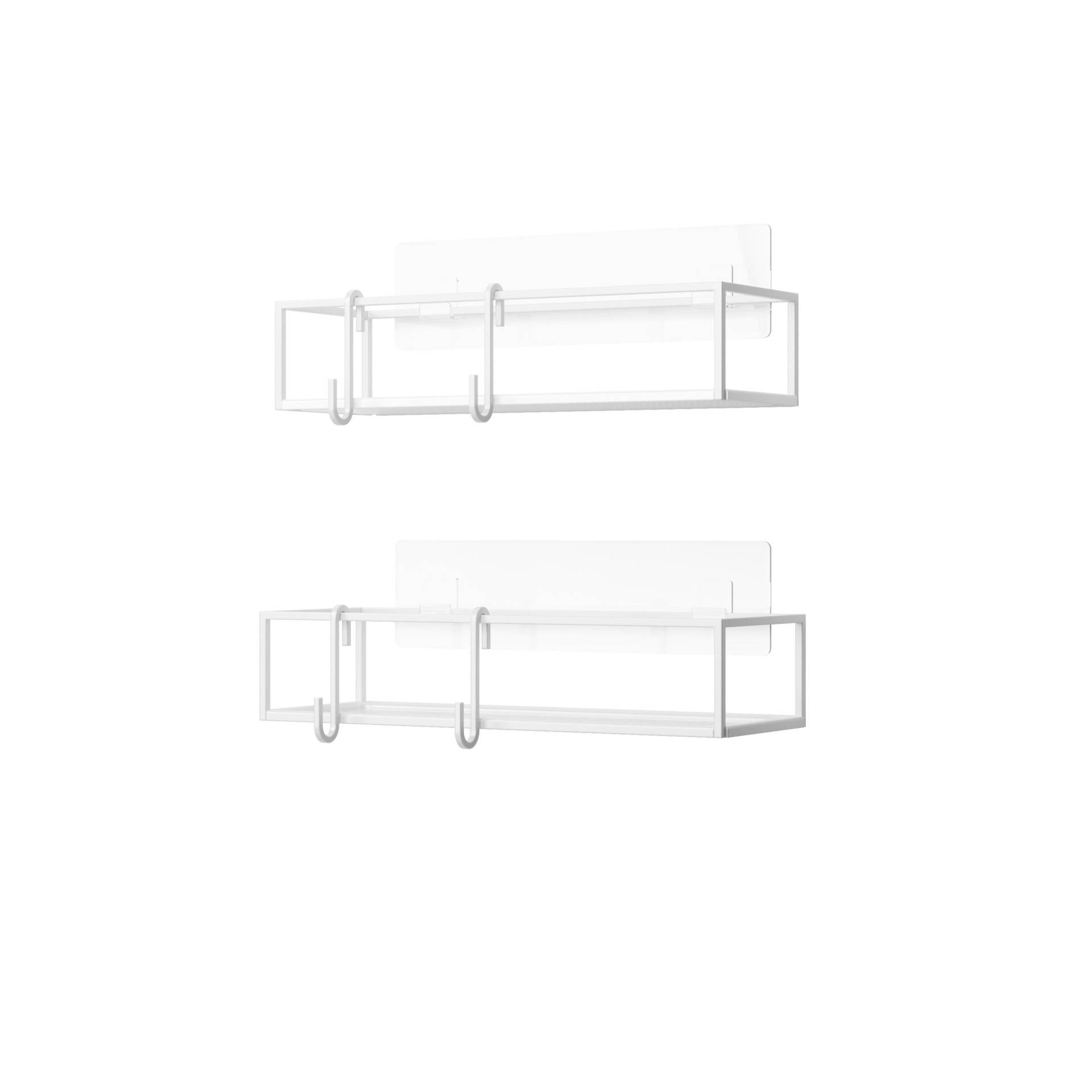 Duschregal Cubiko Weiß, 2er Set Duschregal Cubiko Weiß, 2er Set
