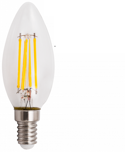 E14 LED Leuchtmittel Länge 98 mm dimmbar Winkel 360º 6W = 60W 600 Lumen 2700K warmweiß