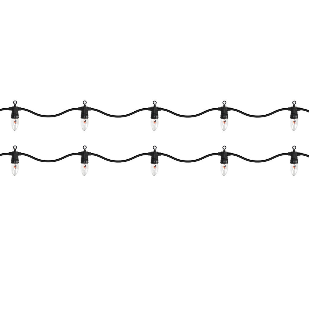 ECD-Germany LICHTERKETTE Schwarz ECD-Germany LICHTERKETTE Schwarz