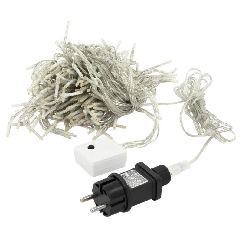 ECD-Germany LICHTERKETTE Weiß