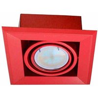Einbauleuchte blocco rot 1x7W GU10 led von MILAGRO