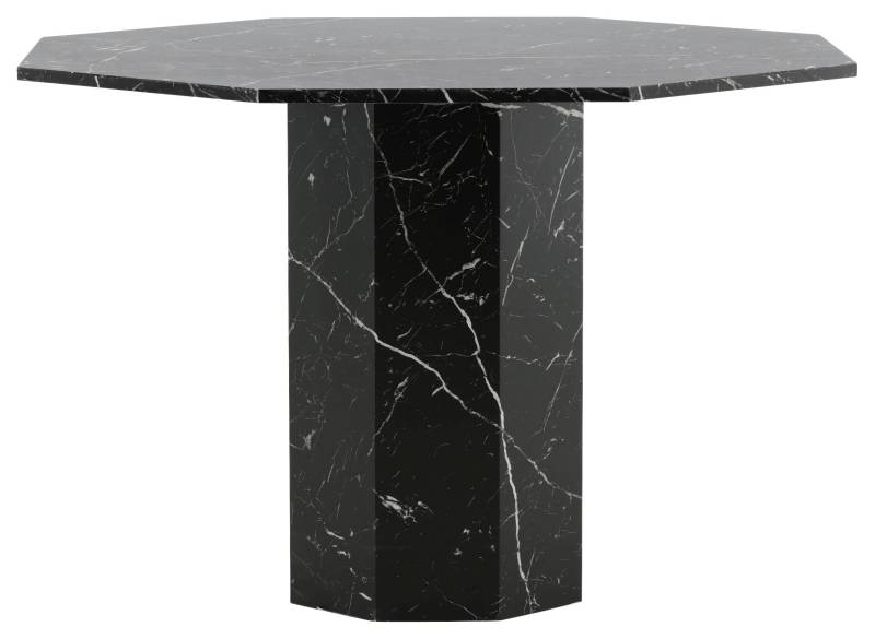 Esstisch Marbs Ø ca. 110 cm Marmoroptik