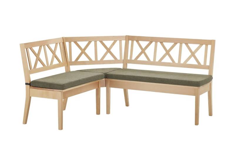 Woodford Eckbank massiv Olivia ¦ grün ¦ Maße (cm): H: 90 Bänke > Eckbänke - Möbel Kraft