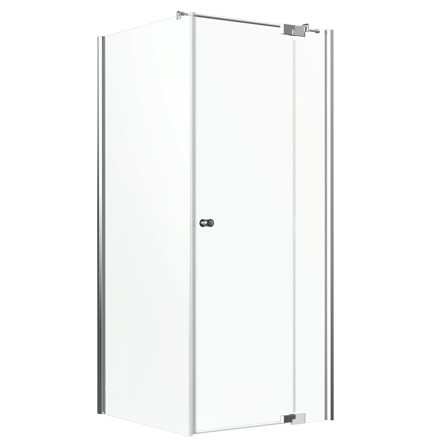 Eckdusche Brava Frame Drehtür m. Festteil u. Wand Chrom 100 x 100 x 200 cm DIN R Eckdusche Brava Frame Drehtür m. Festteil u. Wand Chrom 100 x 100 x 200 cm DIN R von Tardis