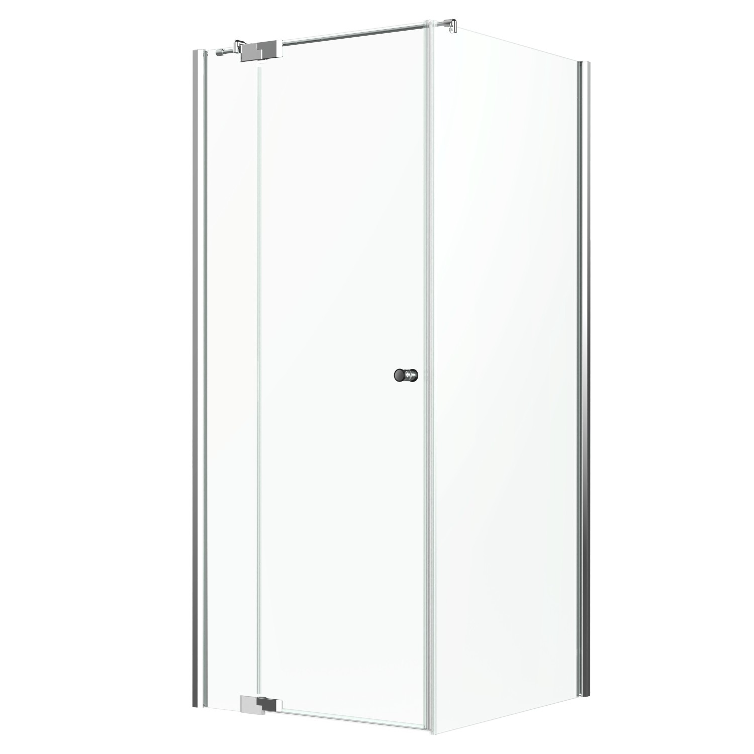 Eckdusche Brava Frame Drehtür m. Festteil u. Wand Chrom 100 x 80 x 200 cm DIN L Eckdusche Brava Frame Drehtür m. Festteil u. Wand Chrom 100 x 80 x 200 cm DIN L von Tardis