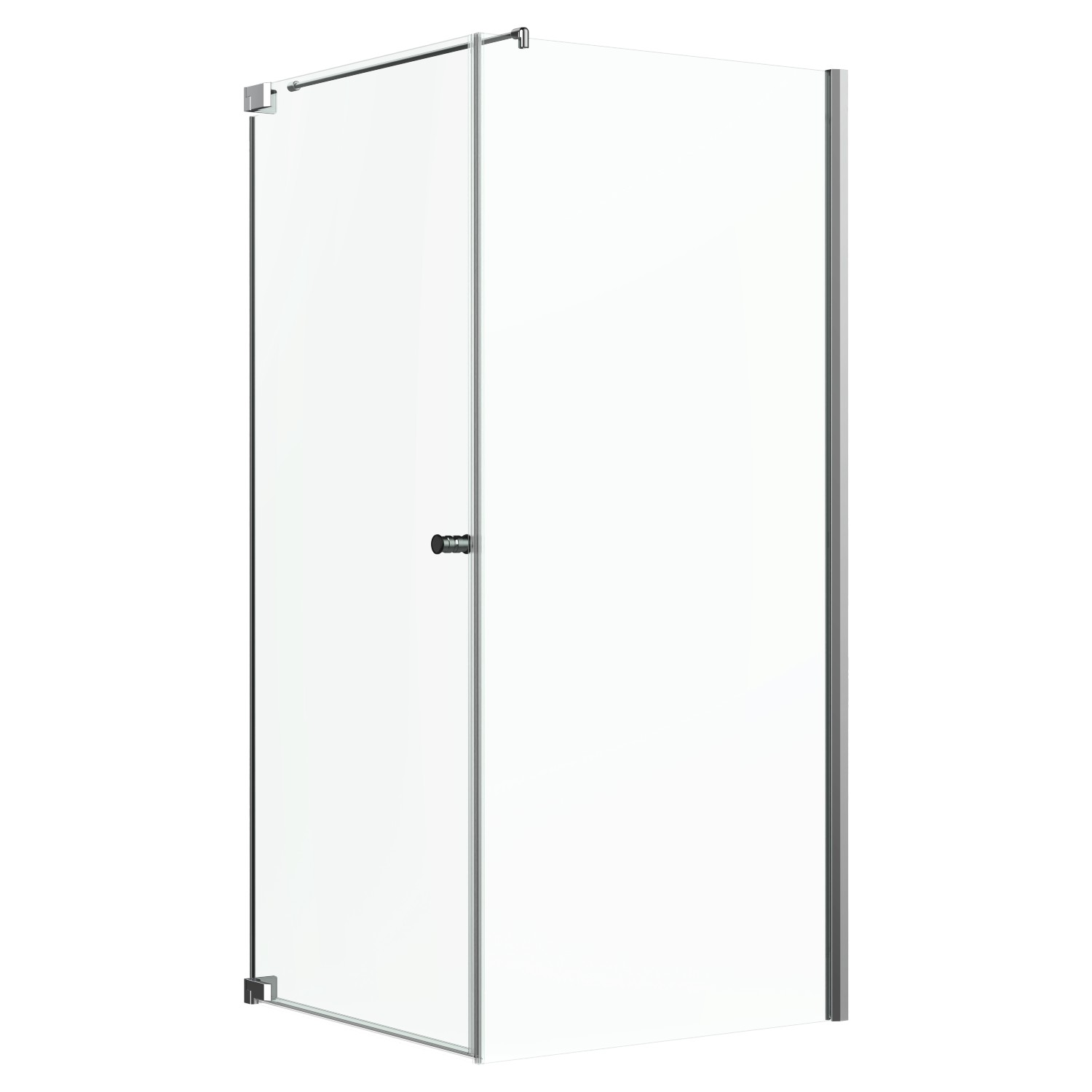 Eckdusche Brava Frame Drehtür und Wand Chrom 90 cm x 100 cm x 200 cm DIN L Eckdusche Brava Frame Drehtür und Wand Chrom 90 cm x 100 cm x 200 cm DIN L von Tardis
