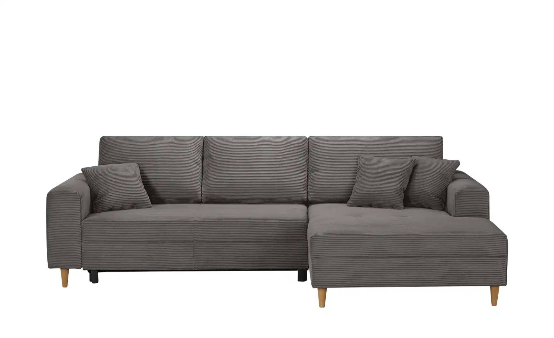 Ecksofa mit Schlaffunktion Benedita ¦ braun ¦ Maße (cm): B: 275 H: 91 T: 173.0 Polstermöbel > Sofas > Ecksofas - Höffner Ecksofa mit Schlaffunktion Benedita ¦ braun ¦ Maße (cm): B: 275 H: 91 T: 173.0 Polstermöbel > Sofas > Ecksofas - Höffner