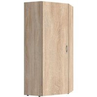 Eckschrank inkl. 5 Einlegeböden MULTIRAUMKONZEPT von Wimex / Eiche Sägerau NB