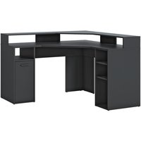 Eckschreibtisch Zocker anthrazit B/H/T: ca. 139x90x139 cm von XXXL