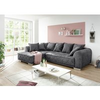 ED EXCITING DESIGN Ecksofa Sentina, mit Rückenkissen von Ed Exciting Design
