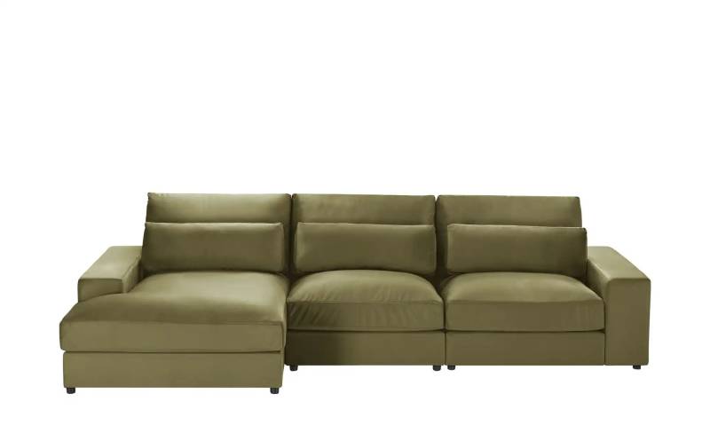 Ecksofa  Branna ¦ grün ¦ Maße (cm): B: 322 H: 88 T: 164.0 Polstermöbel > Sofas > Modulsofas - Höffner