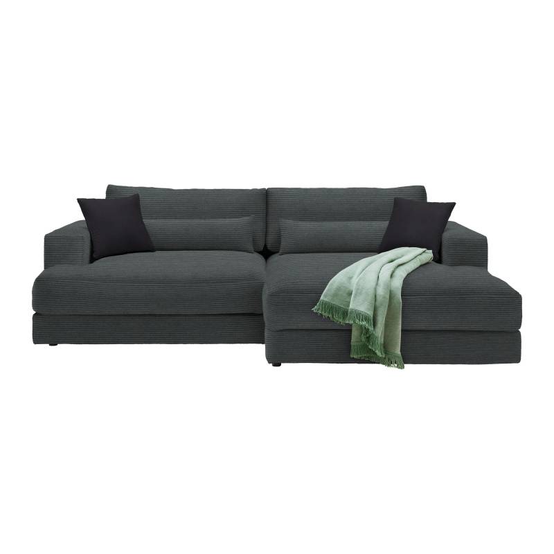 Ecksofa Fabiona rechts Graphitfarben Ecksofa Fabiona rechts Graphitfarben