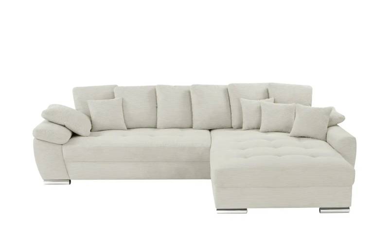 bobb Ecksofa  Farina ¦ grau ¦ Maße (cm): B: 323 H: 92 T: 222.0 Polstermöbel > Sofas > Ecksofas - Höffner