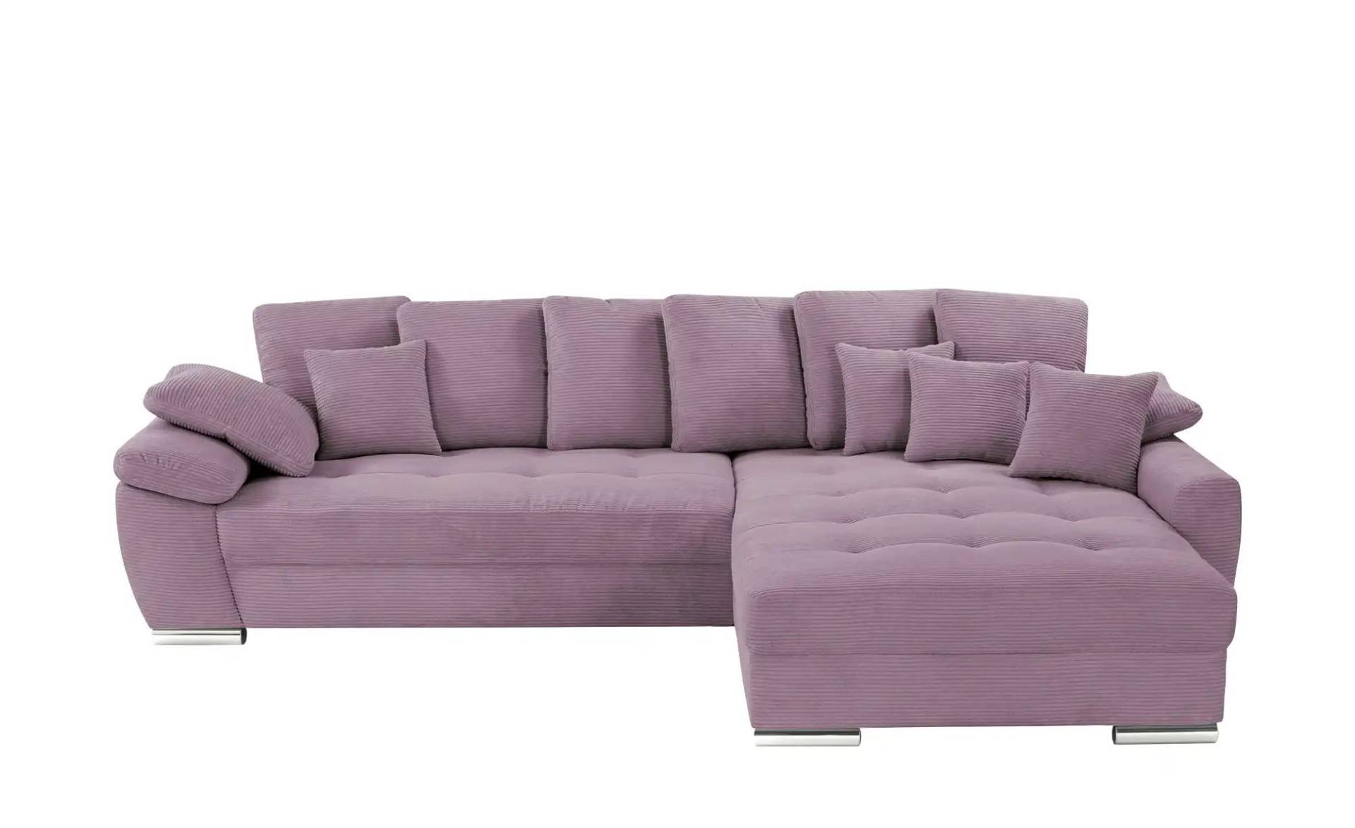 Ecksofa  Farina ¦ lila/violett ¦ Maße (cm): B: 323 H: 92 T: 222 Polstermöbel > Sofas > Ecksofas - Höffner