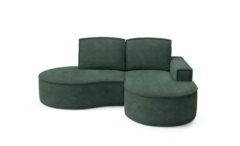 Ecksofa  Flow ¦ grün ¦ Maße (cm): B: 210 H: 88 Polstermöbel > Sofas > Ecksofas - Höffner