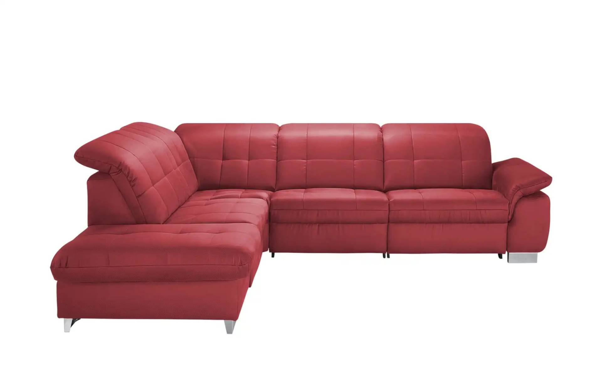 Kollektion Kraft Ecksofa  Inka ¦ rot ¦ Maße (cm): B: 295 H: 85 T: 247 Polstermöbel > Sofas > Ecksofas - Möbel Kraft