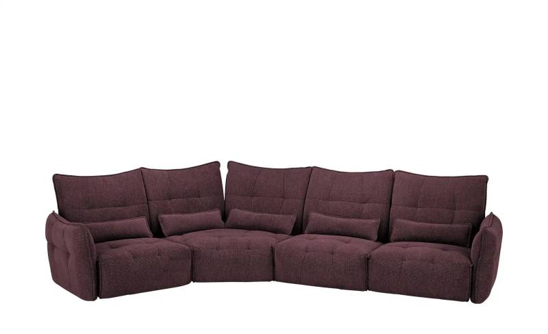 Ecksofa  Jeaneva ¦ rot ¦ Maße (cm): B: 471 H: 101 T: 200.0 Polstermöbel > Sofas > Ecksofas - Möbel Kraft
