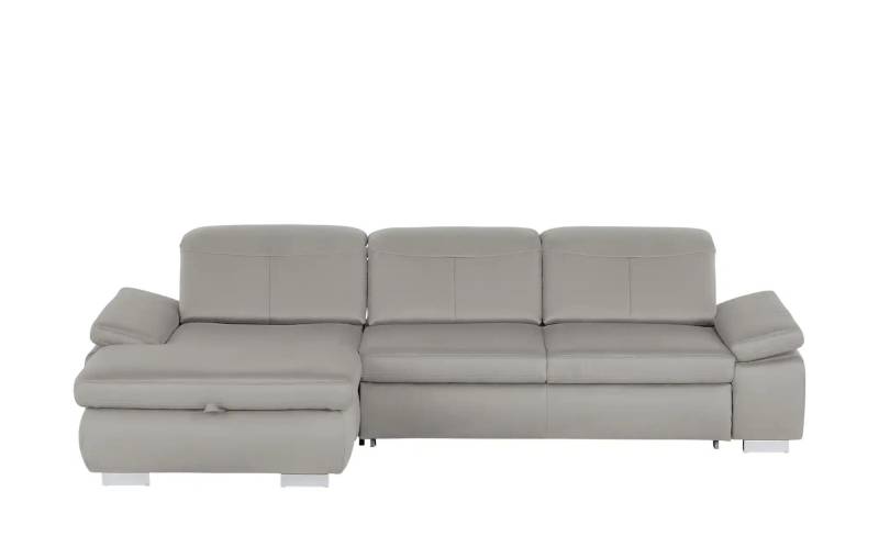 Lounge Collection Ecksofa aus Mikrofaser Kathrin ¦ grau ¦ Maße (cm): B: 309 H: 85 T: 195.0 Polstermöbel > Sofas > Ecksofas - Höffner