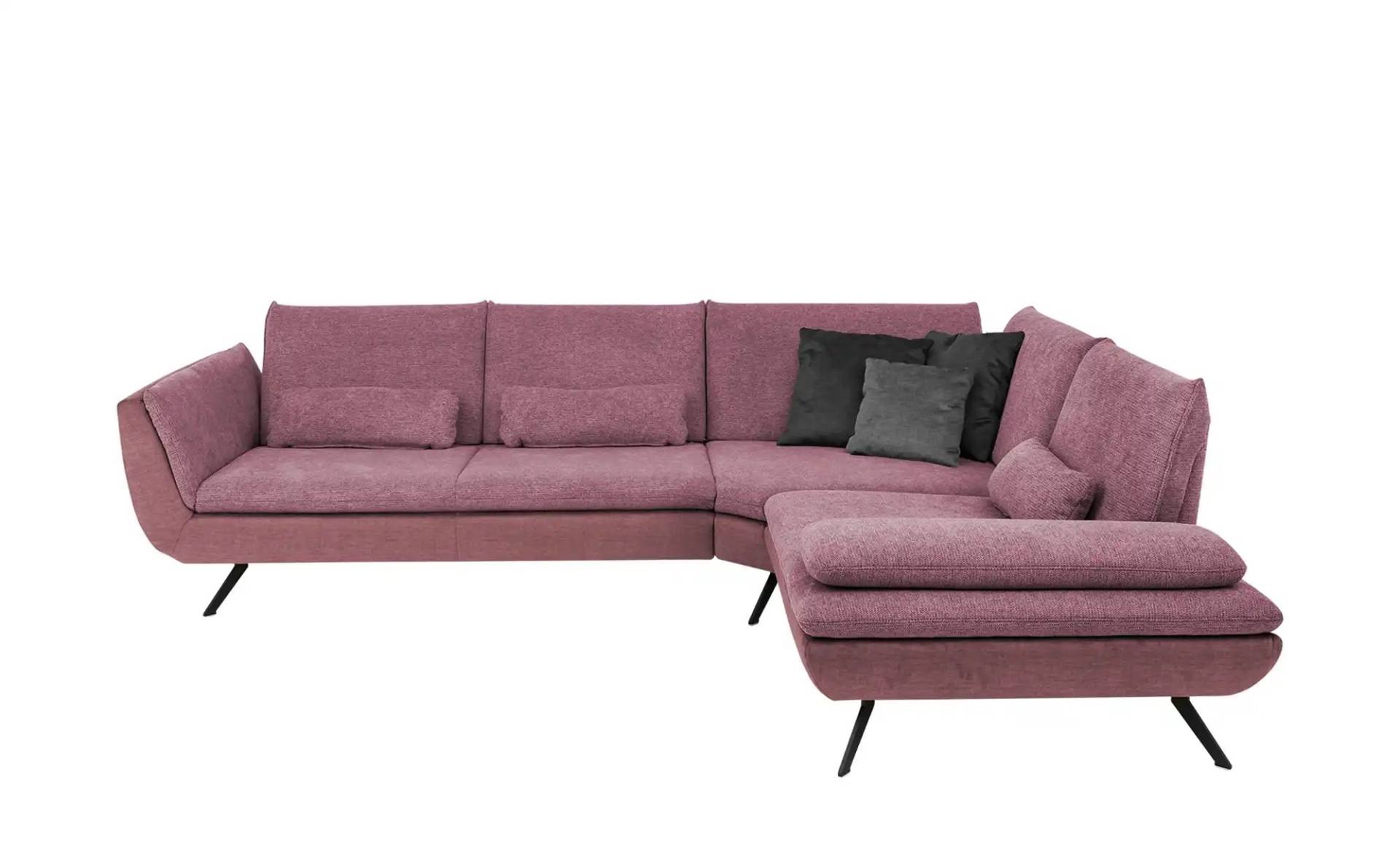 Ecksofa   Luca  ¦ rot ¦ Maße (cm): B: 314 H: 88 T: 244.0 Polstermöbel > Sofas > Ecksofas - Höffner