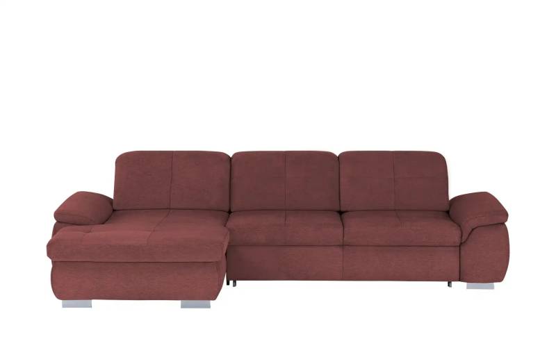 Ecksofa  Perry ¦ rot ¦ Maße (cm): B: 315 H: 83 T: 195.0 Polstermöbel > Sofas > Ecksofas - Höffner