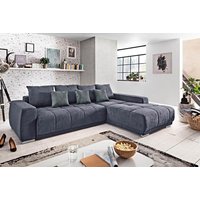 Ecksofa Recamiere rechts inkl. Bettfunktion MAXI von Minimaxx Campsbay Dunkelblau