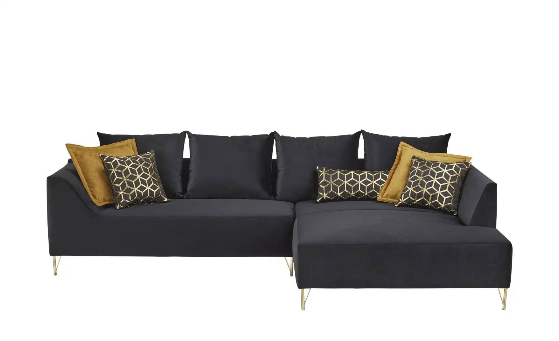 Ecksofa  Reyhan ¦ schwarz ¦ Maße (cm): B: 304 H: 94 T: 202.0 Polstermöbel > Sofas > Ecksofas - Möbel Kraft
