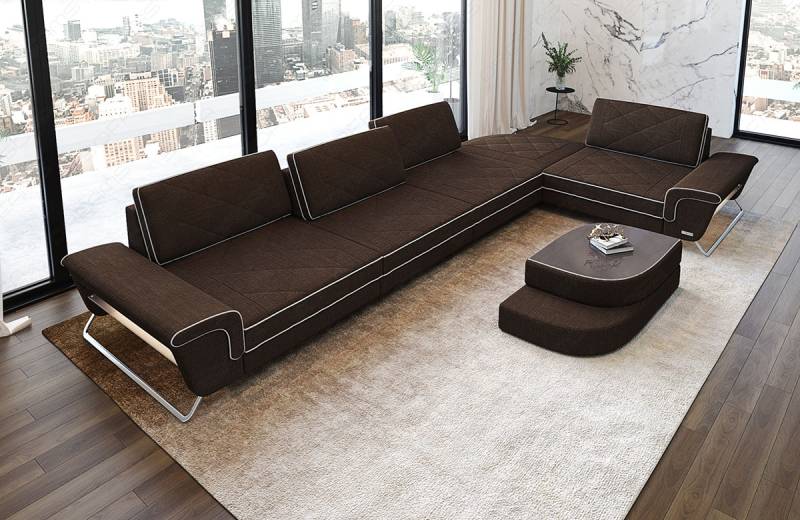 Ecksofa Rotello L – Stoff