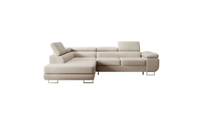 Selsey Ecksofa mit Schlaffunktion Stevil ¦ beige ¦ Maße (cm): B: 275 H: 90 Polstermöbel > Sofas > Ecksofas - Höffner