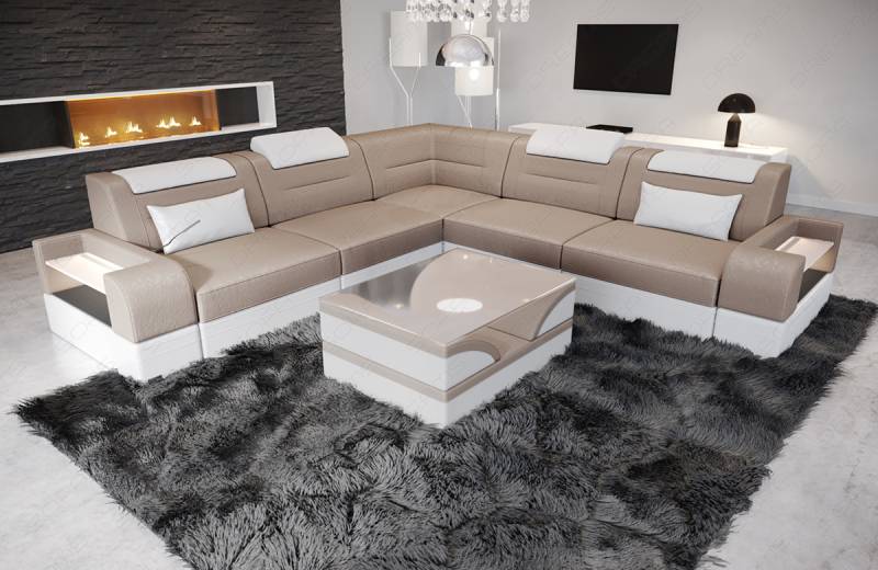 Ecksofa Trivento aus Stoff