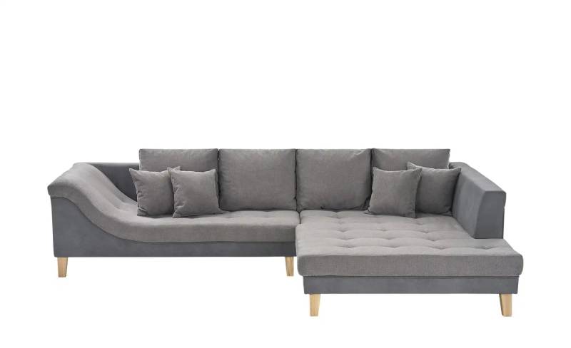 smart Ecksofa  Wilma ¦ grau ¦ Maße (cm): B: 302 H: 82 T: 202.0 Polstermöbel > Sofas > Ecksofas - Höffner