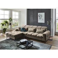 Ecksofa inkl. elektr. XL-Sitztiefenverstellung Ottomane Rechts Curio 11