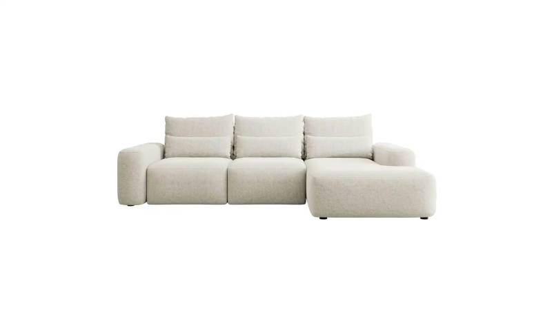 Selsey Ecksofa mit Schlaffunktion Carnos ¦ creme ¦ Maße (cm): B: 264 H: 82 Polstermöbel > Sofas > Ecksofas - Höffner
