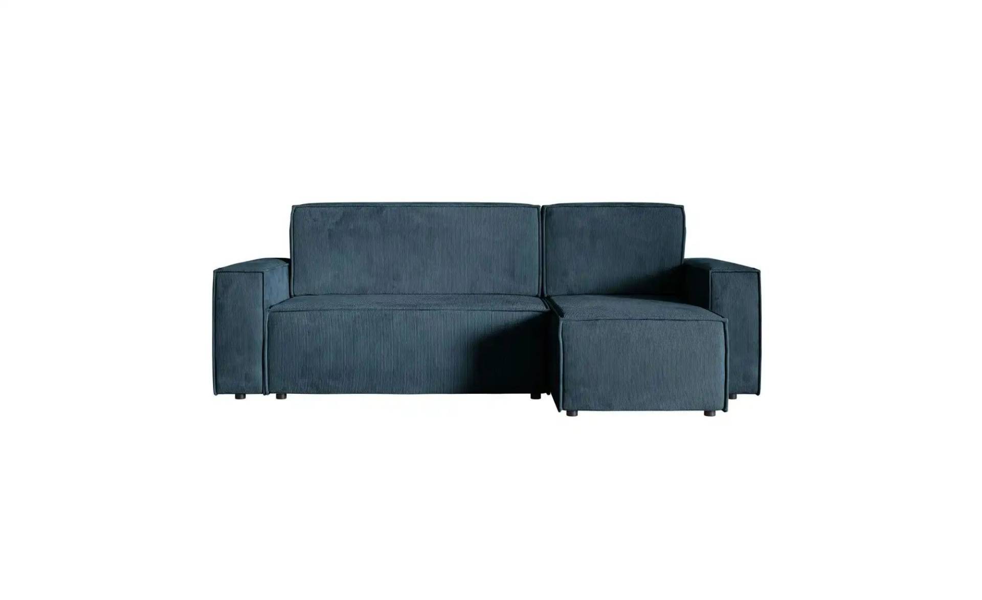 Ecksofa mit Schlaffunktion Copertino ¦ blau ¦ Maße (cm): B: 259 H: 84 Polstermöbel > Sofas > Ecksofas - Höffner
