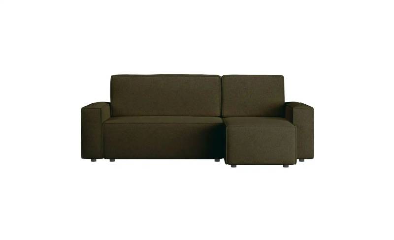 Ecksofa mit Schlaffunktion Copertino ¦ grün ¦ Maße (cm): B: 244 H: 83 Polstermöbel > Sofas > Ecksofas - Höffner