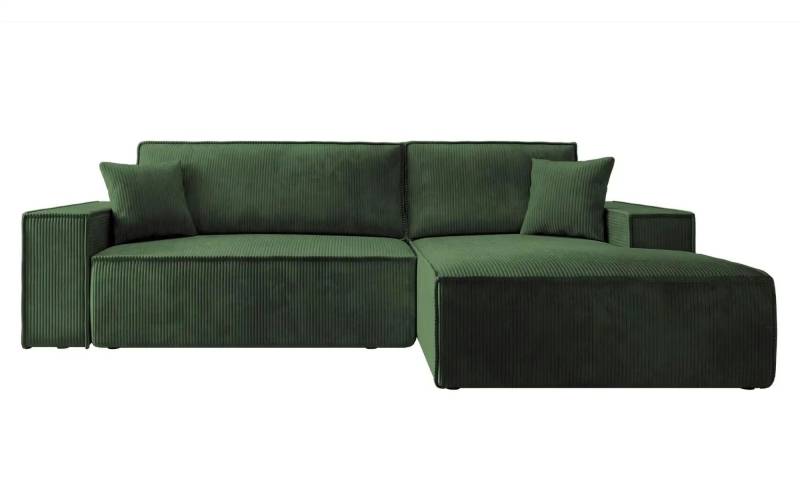Selsey Ecksofa mit Schlaffunktion Farese  ¦ grün ¦ Maße (cm): B: 267 H: 85 Polstermöbel > Sofas > Ecksofas - Höffner