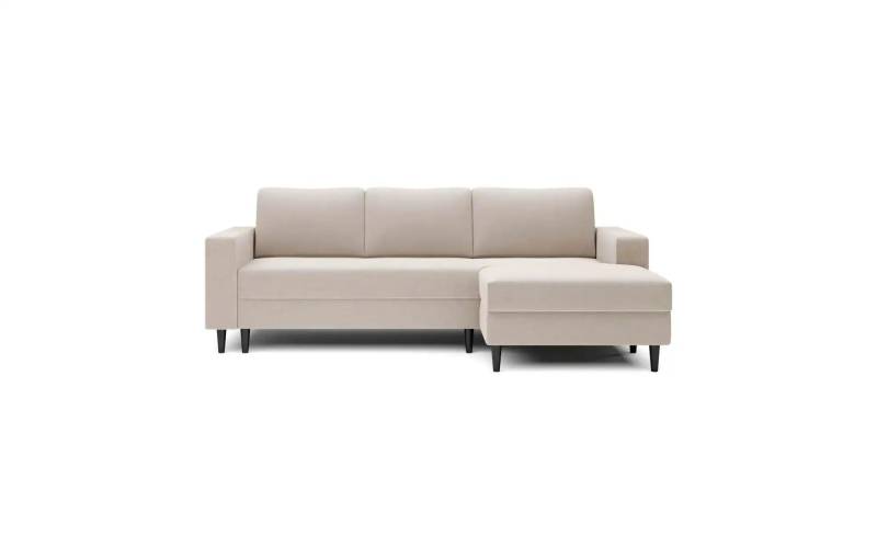 Ecksofa mit Schlaffunktion Nalika  ¦ creme ¦ Maße (cm): B: 230 H: 77 Polstermöbel > Sofas > Ecksofas - Höffner