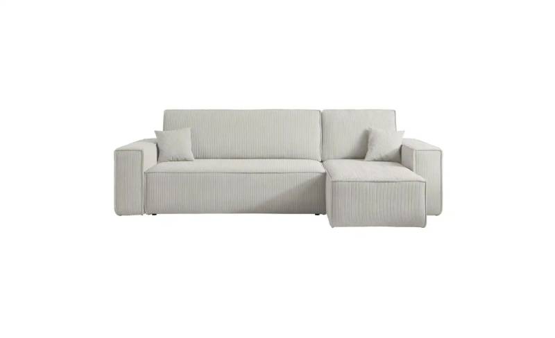Ecksofa mit Schlaffunktion Scarlo  ¦ beige ¦ Maße (cm): B: 244 H: 83 Polstermöbel > Sofas > Ecksofas - Höffner