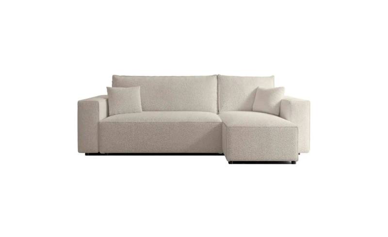 Ecksofa mit Schlaffunktion Scarlo  ¦ beige ¦ Maße (cm): B: 244 H: 83 Polstermöbel > Sofas > Ecksofas - Höffner