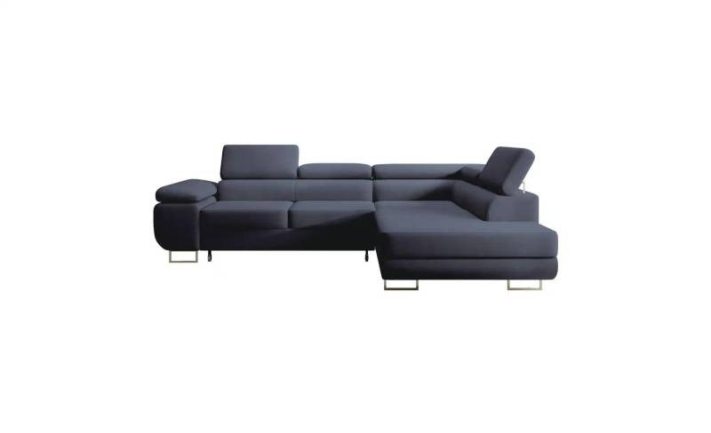 Ecksofa mit Schlaffunktion Stevil ¦ blau ¦ Maße (cm): B: 275 H: 90 Polstermöbel > Sofas > Ecksofas - Höffner