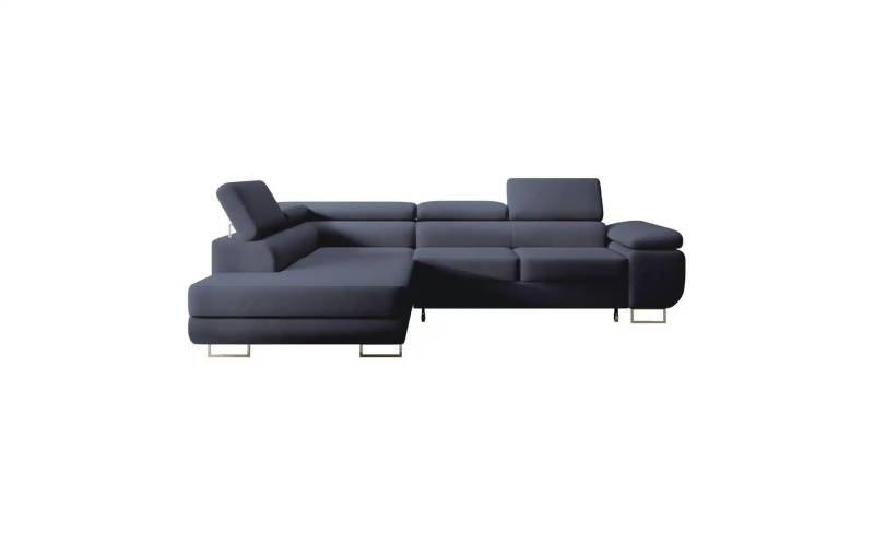 Ecksofa mit Schlaffunktion Stevil ¦ blau ¦ Maße (cm): B: 275 H: 90 Polstermöbel > Sofas > Ecksofas - Höffner