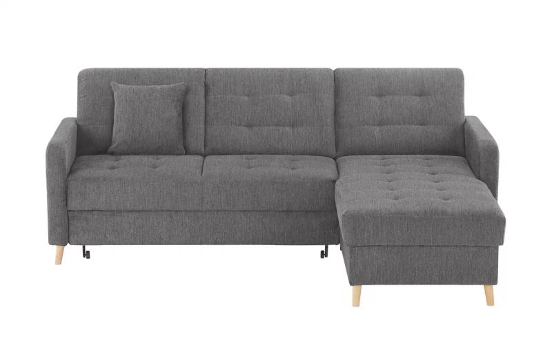 Ecksofa mit Schlaffunktion Venus ¦ grau ¦ Maße (cm): B: 222 H: 87 T: 162.0 Polstermöbel > Sofas > Ecksofas - Höffner